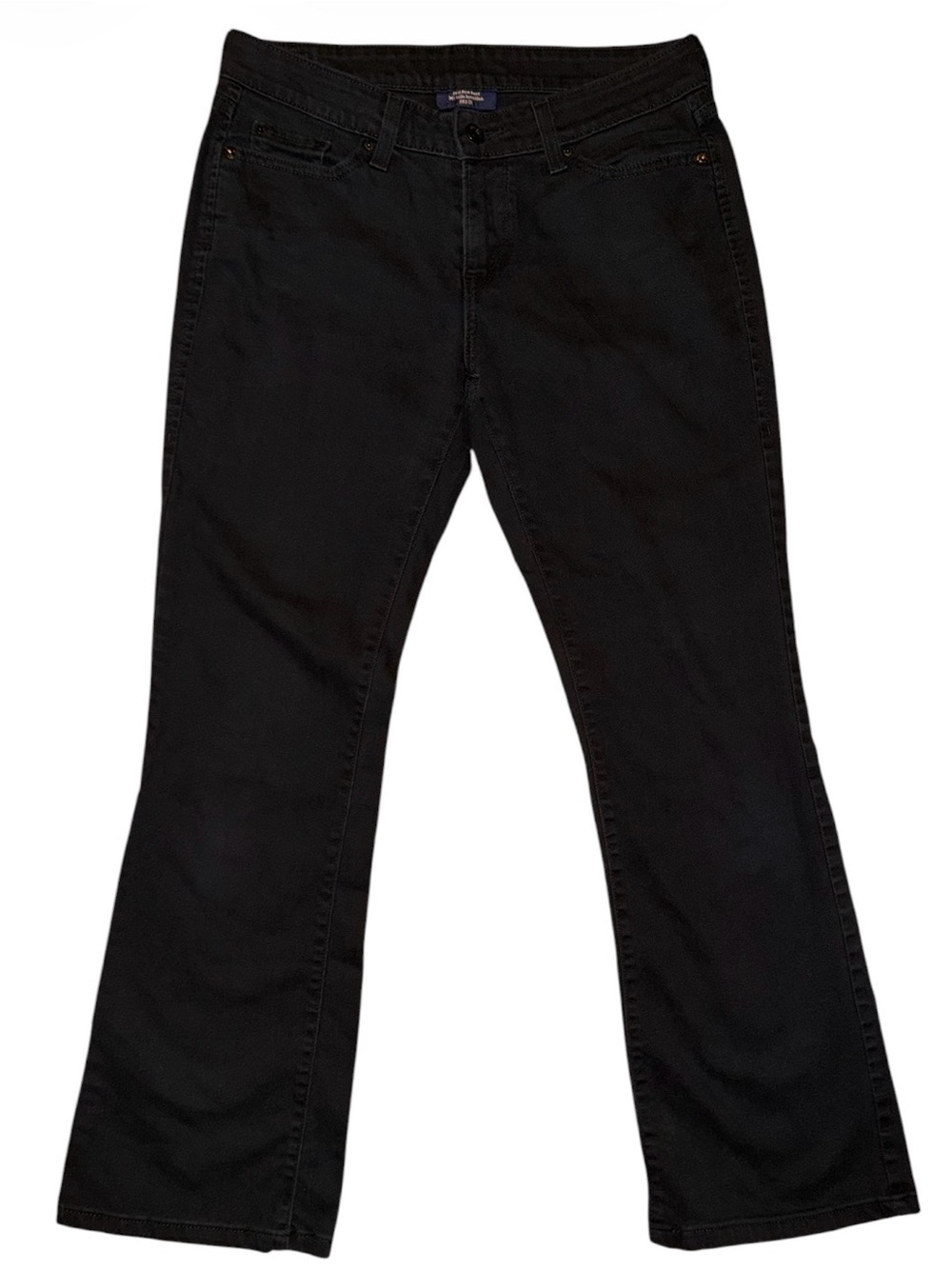 Vintage Levi’s Classic Black Denim Mid-Rise Bootcut White Tag 553 Women’s Jeans